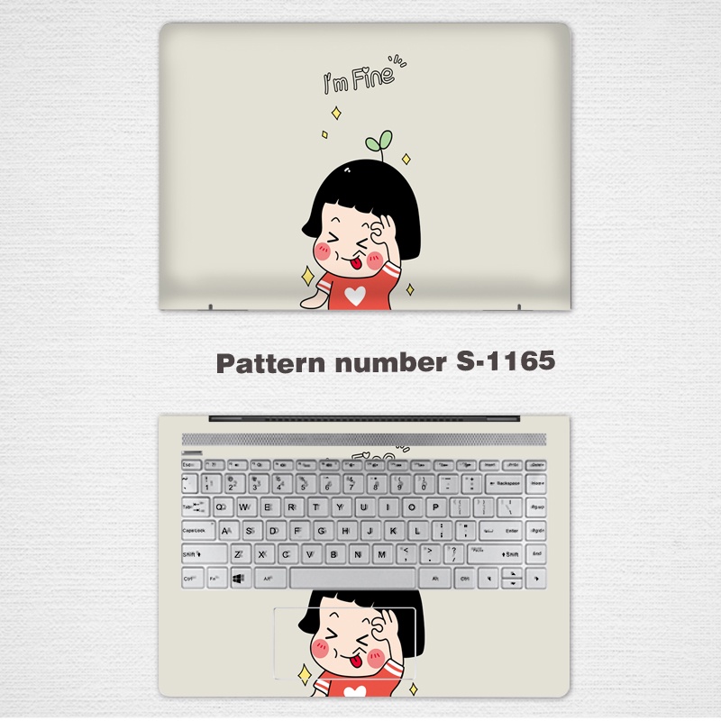 Set Stiker Film Pelindung Motif Kartun Anime Untuk Case Laptop Apple pro13 mac air13 M1 2021