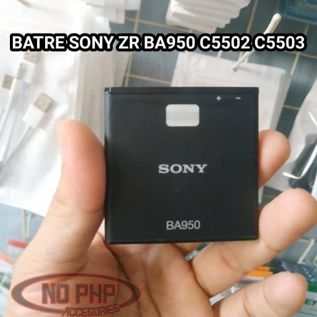 BATRE BATERAI BATTERY SONY ZR BA950 C5502 C5503 ORIGINAL