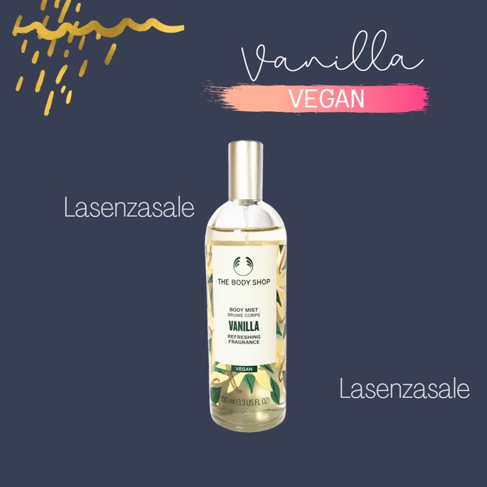 The Body Shop Original 100% - Body mist Vanilla 100ml