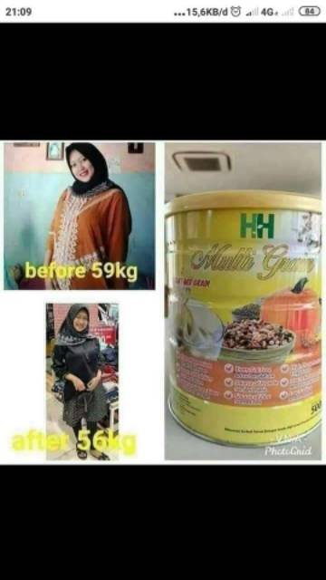 

HH Multigrain sereal sehat buat diet, diabetes, kolesterol, jantung dsbg