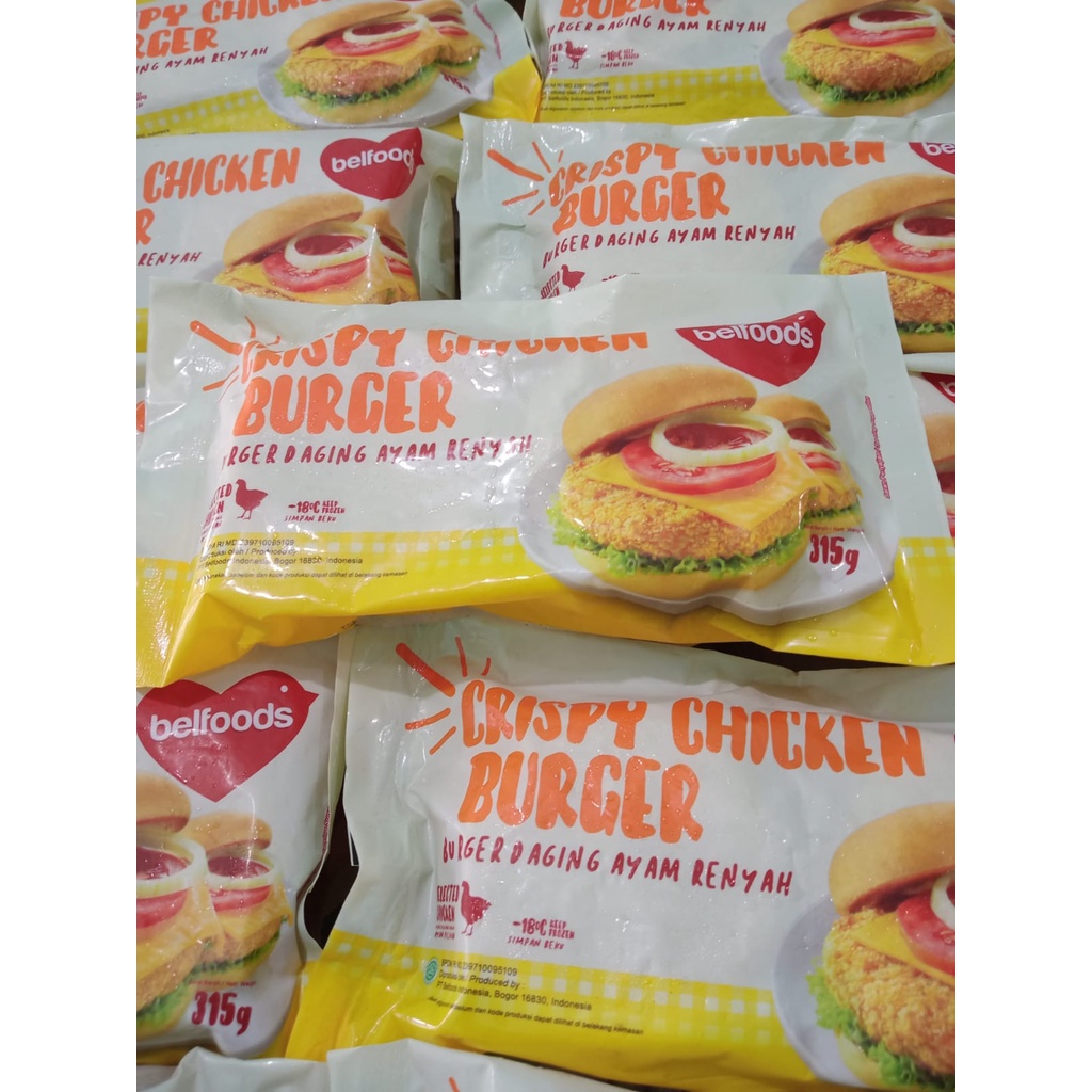 

crispy chiken burger isi 6