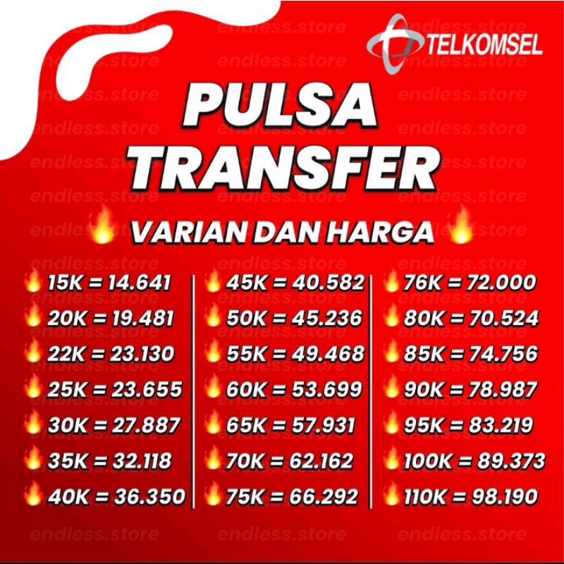 Pulsa transfer telkomsel