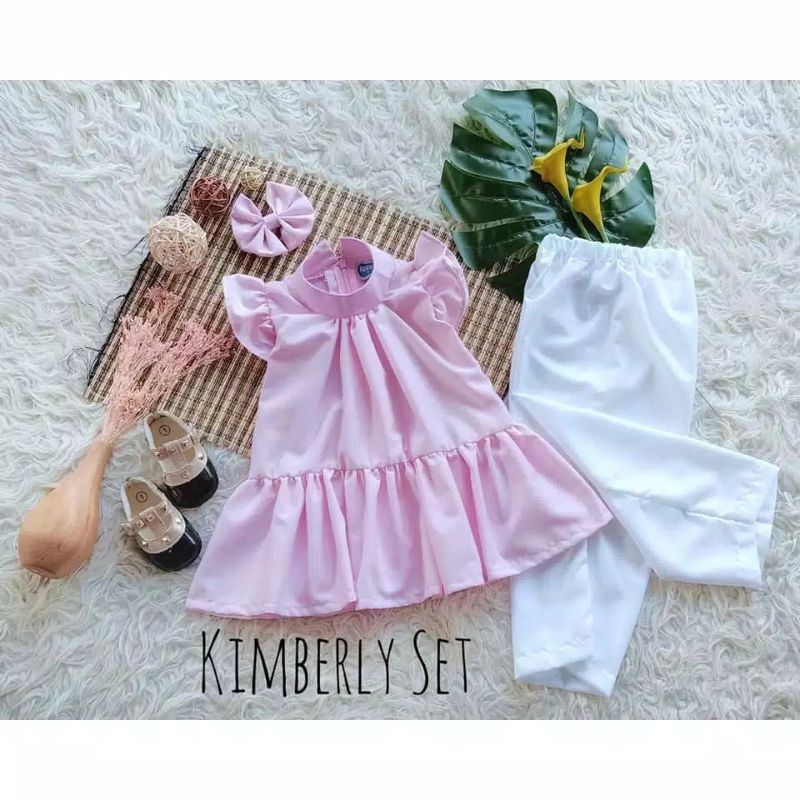 SETELAN ANAK & DEWASA/SETELAN NEWBRON "KIMBERLY SET"/ COUPLE MOMS KIDS