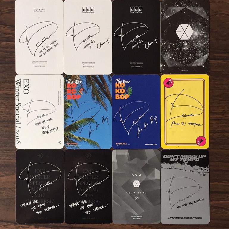 [KODE PRODUK HYJYD8046] EXO Kyungsoo D.O Dyo Do Photocard PC non Album DKS overdose baskin robbins b