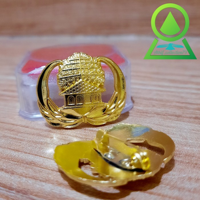 [Cloths] Pin Korpri Emas Magnet Pin Korpri Emas Peniti Korpri Kuningan 3Cm uuwer0434