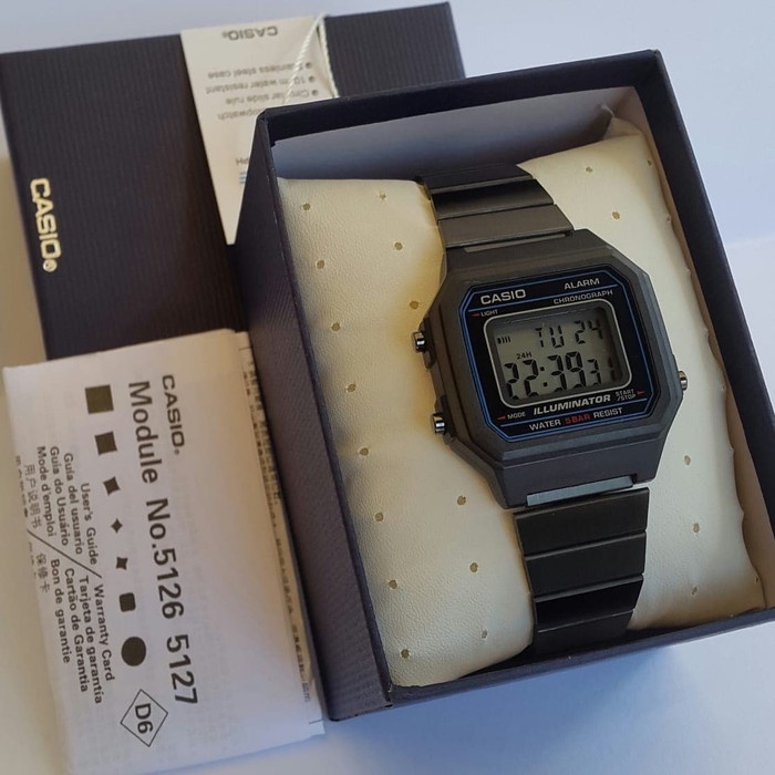 Jam Tangan Pria Digital Casio Illuminator + Box Original Casio