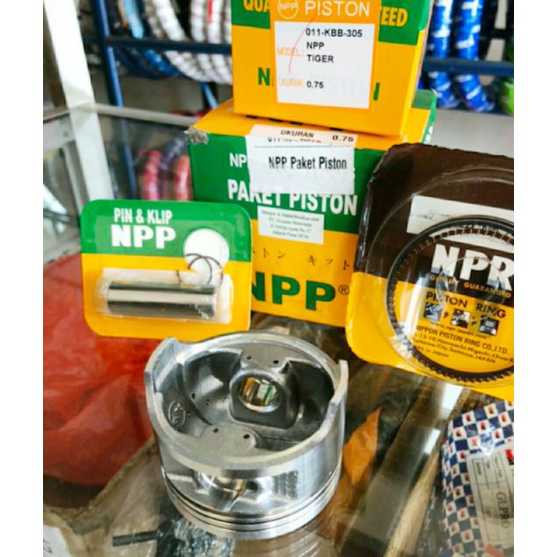 PISTON KIT NPP HONDA TIGER OZ STD 25 50 75 100 125 150 175 200 225 250 275 300-1