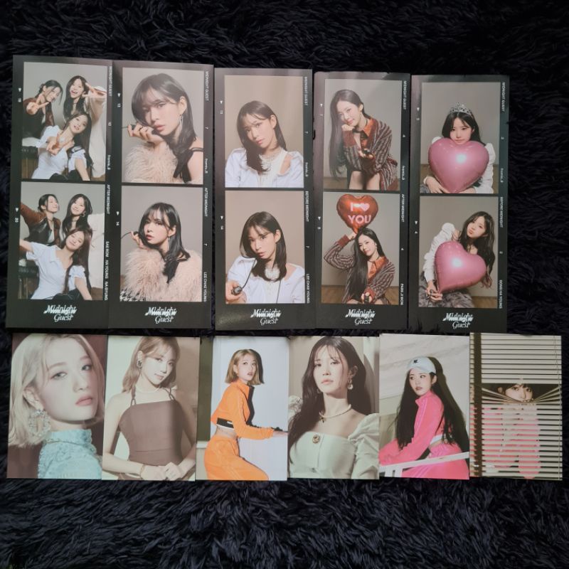 fromis_9 mini card photo strip all era