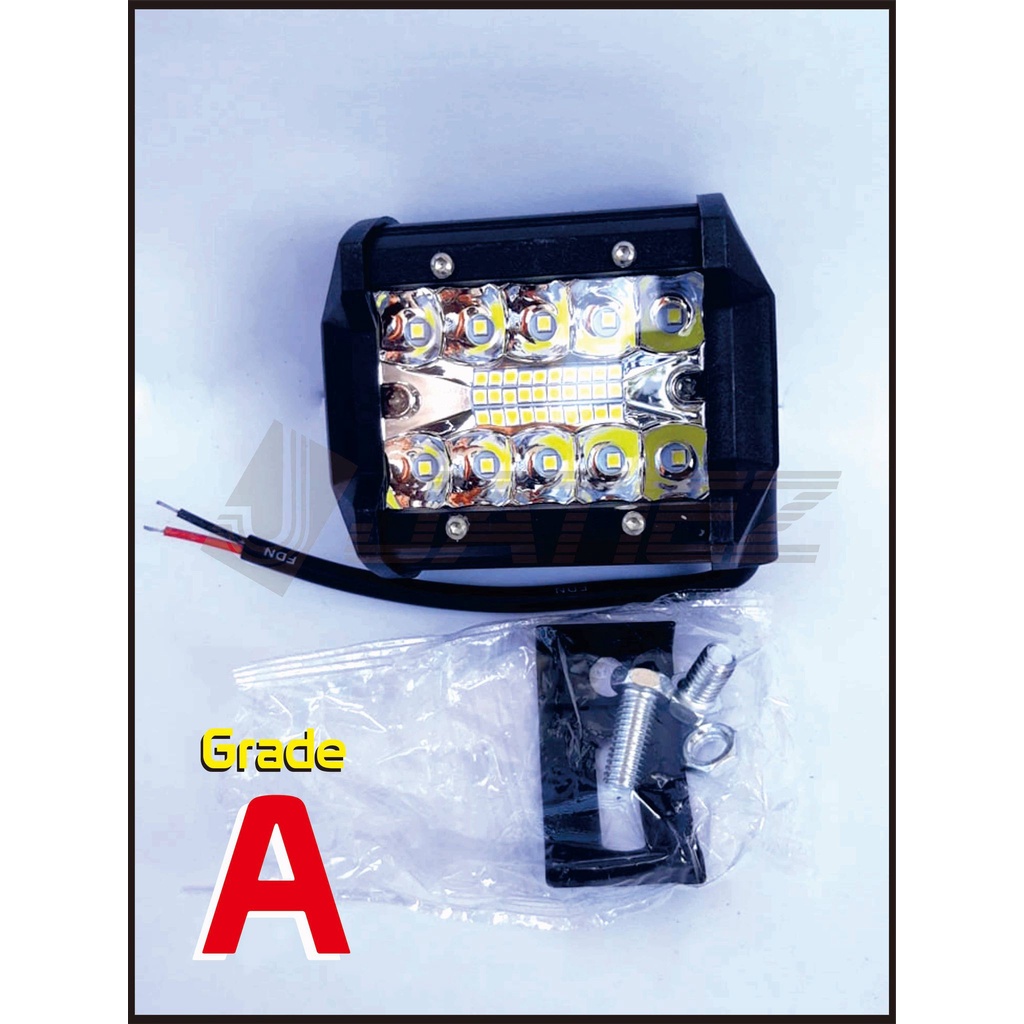 LED Offroad 60W Cree 3 Row 12V 24V Lampu Sorot LED 60 Watt