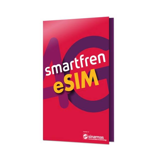 ESIM , SMARTFREN PRABAYAR INTERNET 4G LTE 90GB