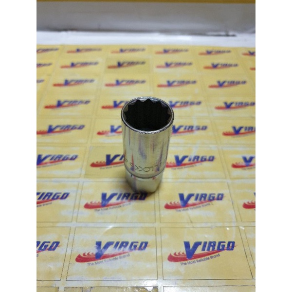 BUL-SOC-D221 KUNCI MATA SOCK PANJANG 1/2" × 21MM 12PT DEEP SOCKET 21 MM BULLOCKS