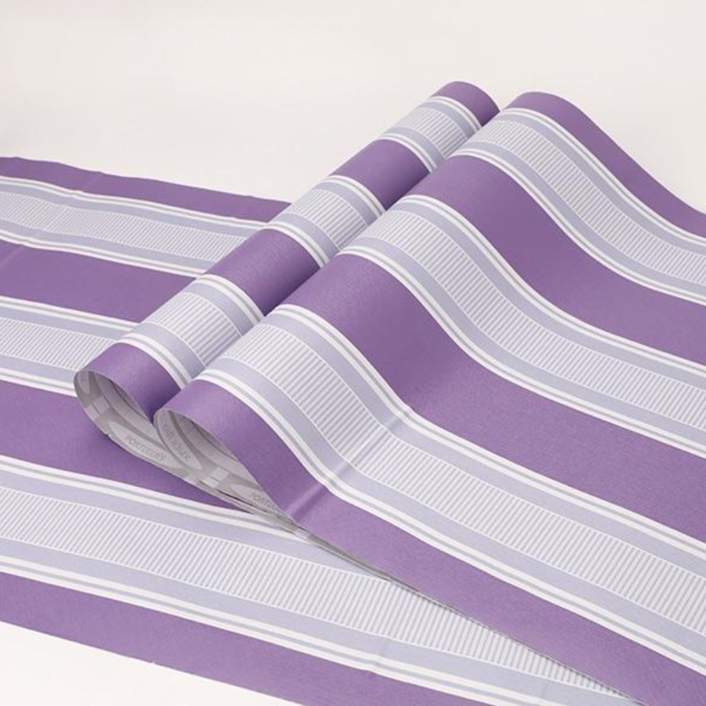 (PROMO) Jakarta_Aksesoris Wallpaper Sticker Dinding kamar Anti Air Murah Dan Terbaik Motif Salur Ung