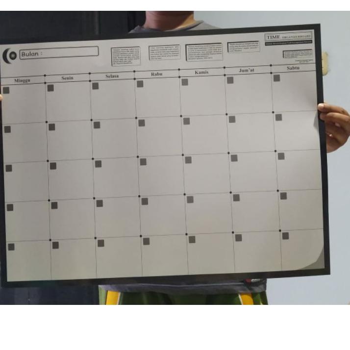 

Hemat Terkini Whiteboard lembaran karton gulung Organizer Board gulung schedule board white board gulung (satu lembar bulak balik) termurah se indonesia