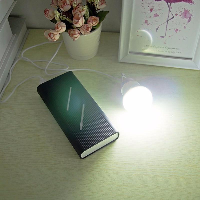 (Outdoor Darurat) Lampu Bohlam Gantung Ekstrim Terang Dengan Port Usb Untuk Camping / Hiking