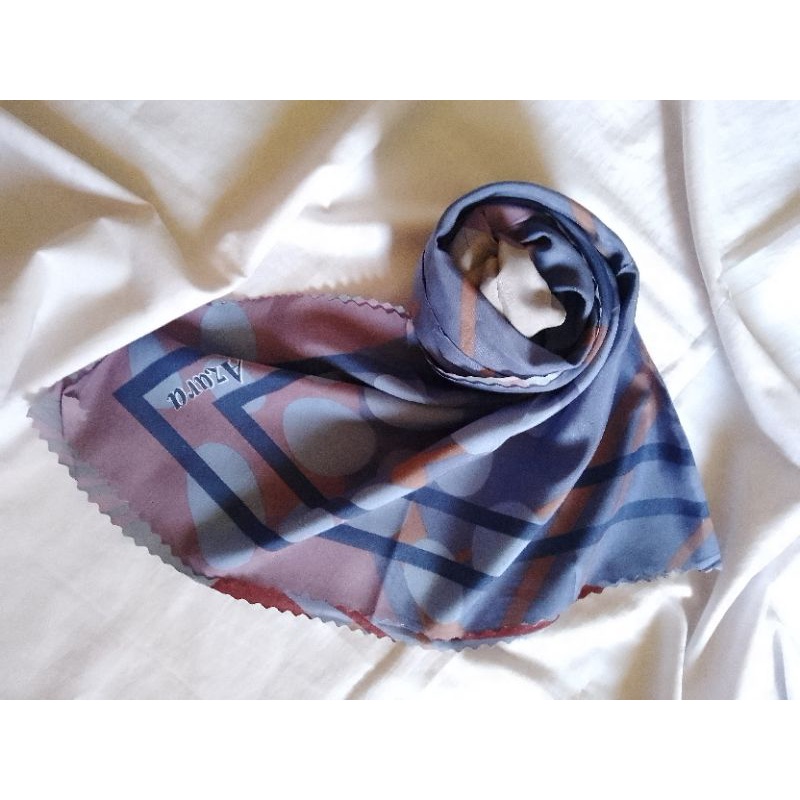 Segiempat Voal Motif Premium (Kode Denim)