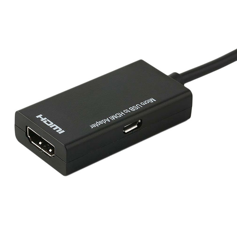 {LUCKID}Micro USB 2.0 To HDMI HDTV TV HD Adapter Cable For Cell Phone Samsung LG S7