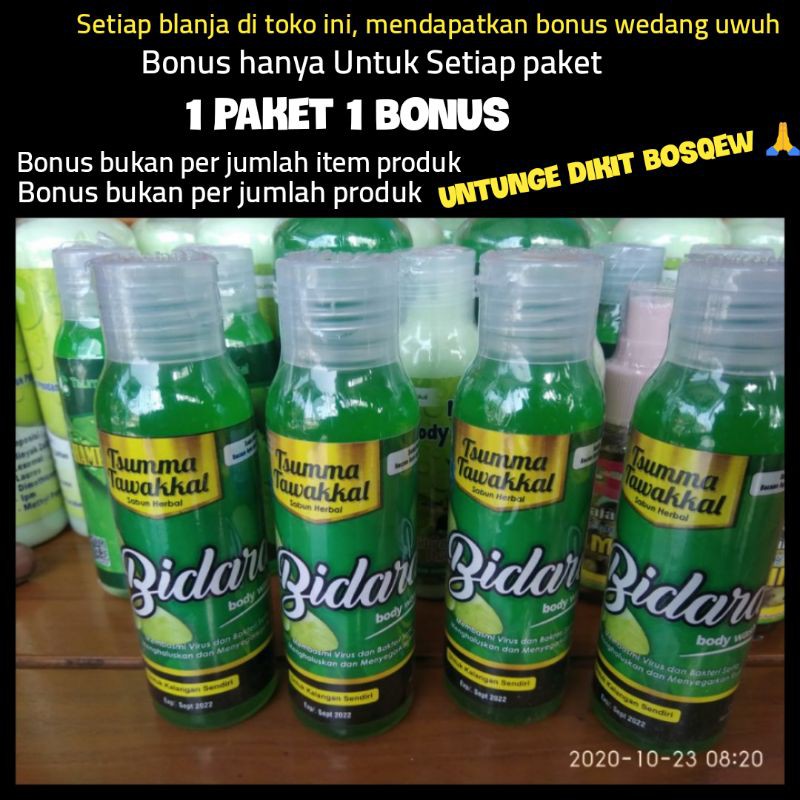 Original Sabun cair bidara tsumma tawakkal 100ml Exp Baru