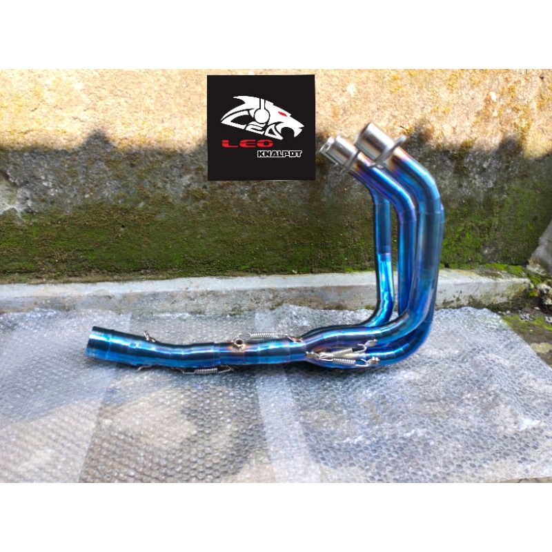 HEADER LEHERAN ZX25R BLUE HYBIRD KOLONG UNDERBELLY