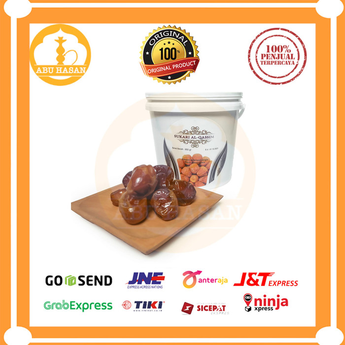 

Kurma Sukari Alqassim Kemasan Ember 850 gr