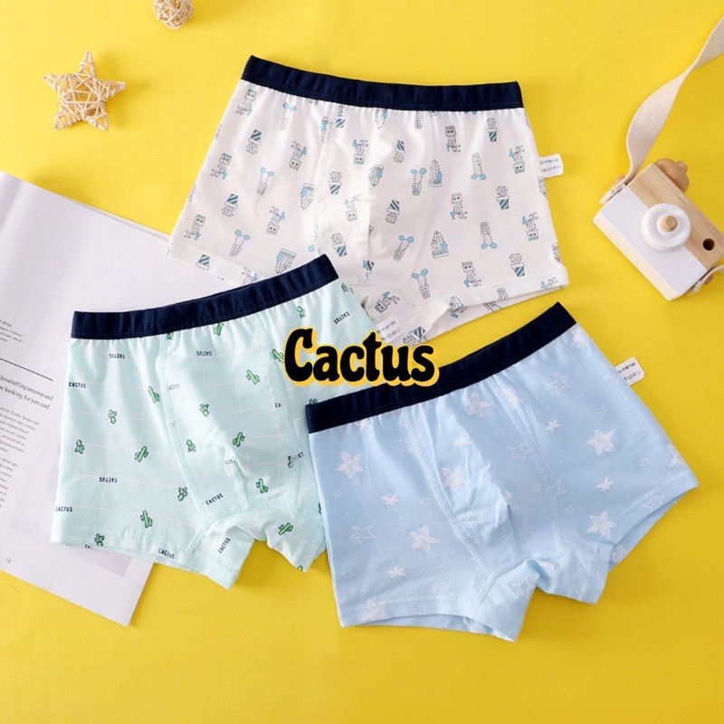 boxer motif cowok anak/remaja
