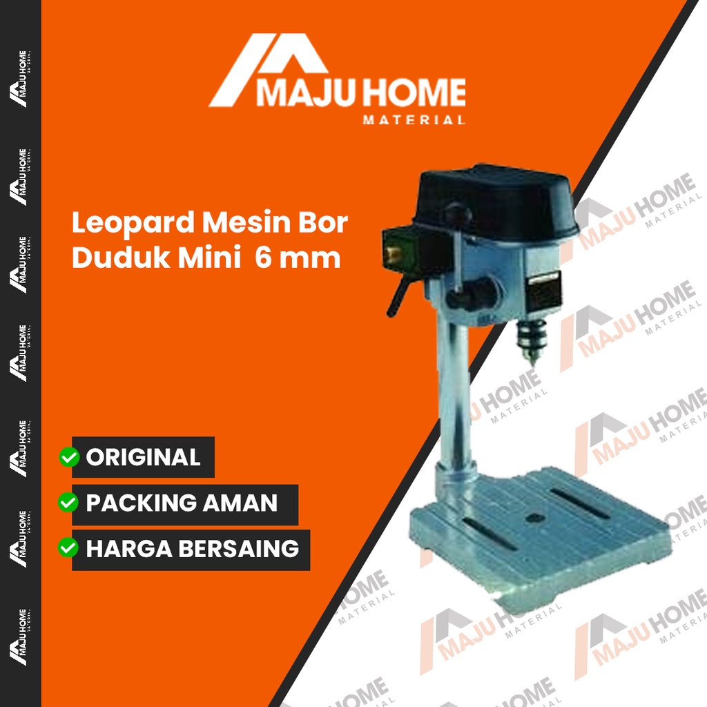 Leopard Mesin Bor Duduk Mini  6 mm