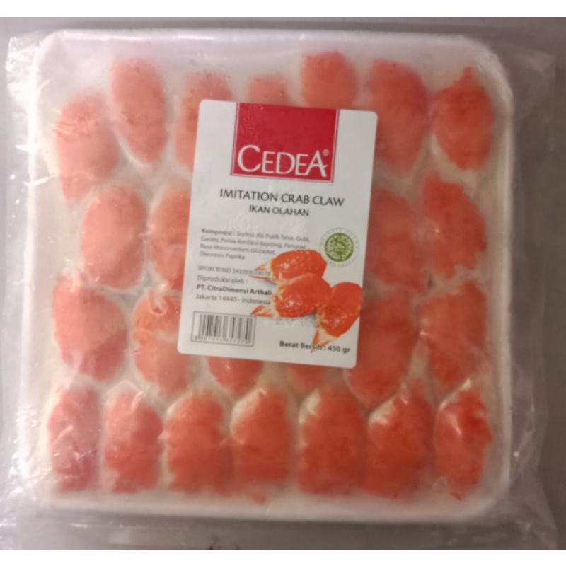 

Cedea Crab Claw 450 gram / 25 pcs