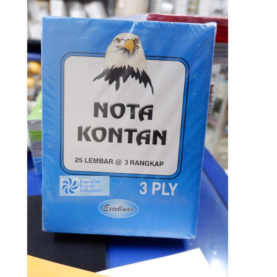 

READY Buku Nota B3 EXCELINDO Kontan Besar 3 Ply NCR / 3 Rangkap