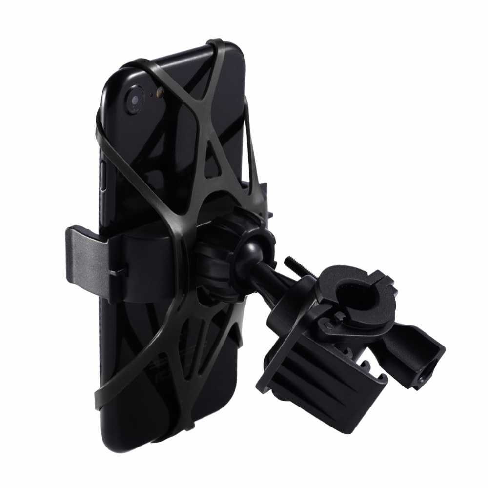 TaffSPORT Bike Smartphone Holder Sepeda Universal Rack Bicycle - BM03