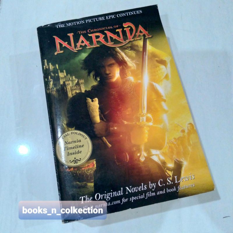 Novel Narnia the chronicle of Narnia the original novels by CS Lewis preloved book