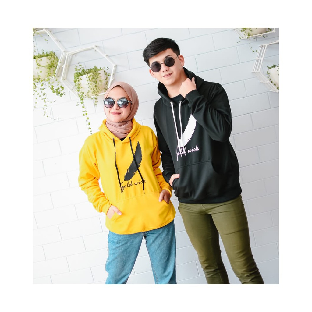 GOLD WICH WHERE HOODIE WANITA - ATASAN TEBAL PREMIUM