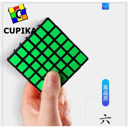 Rubik 6x6 QIYI Speed Qiyi Qy BLACKBASE Termurah