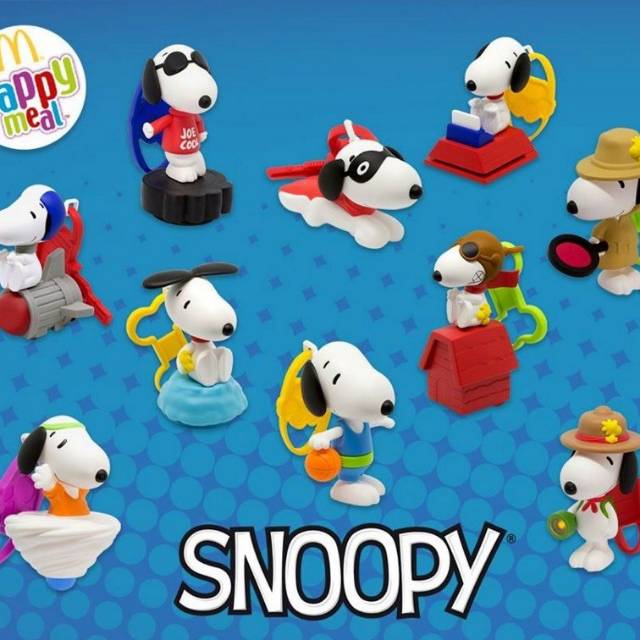 Harga Happy Meal MCD Snoopy Terbaru 