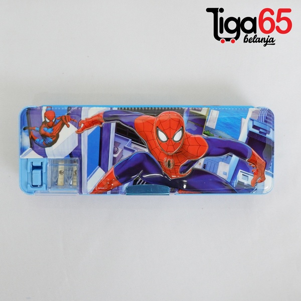 365 PENCIL CASE #40786 Tempat Pensil / Pouch Penyimpanan Besar / Pencil Case Magnet