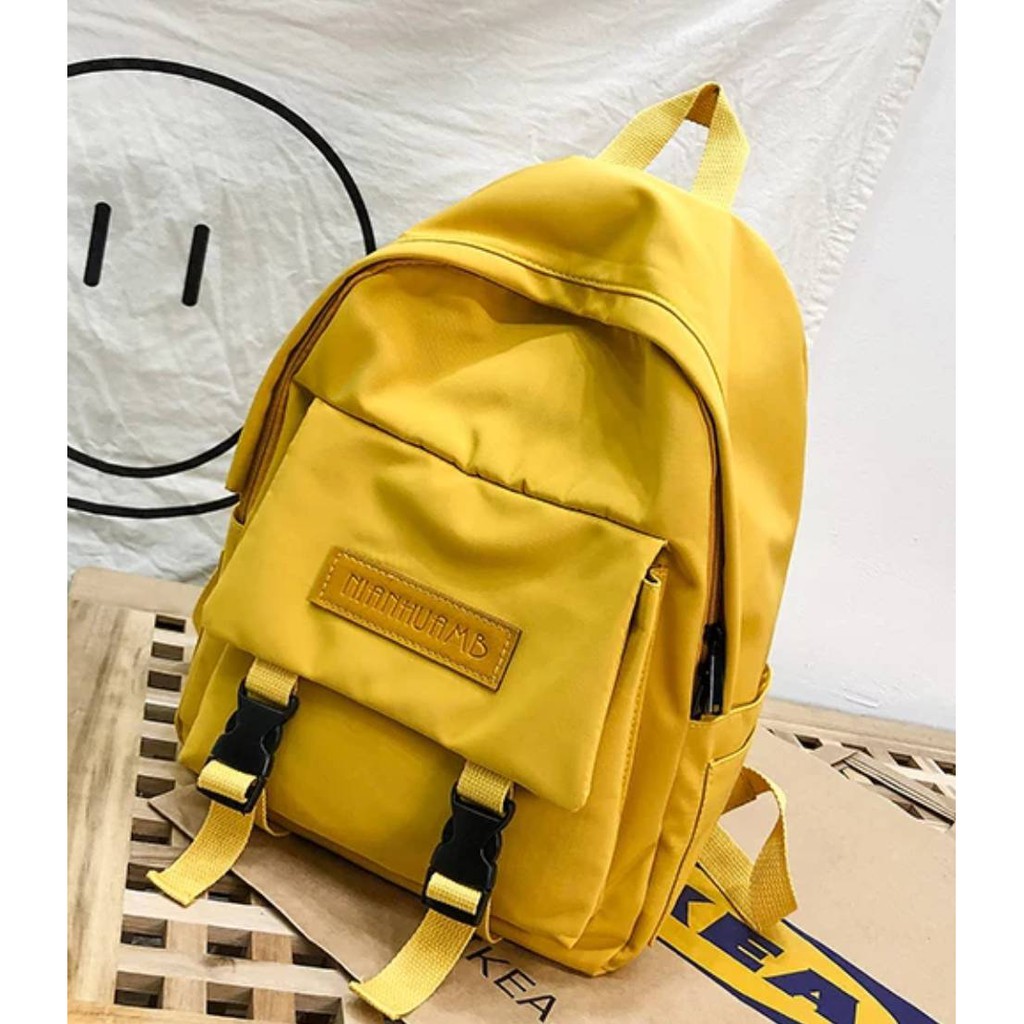 (1 KG MUAT 3PCS) BQ2398 / B1009 TAS RANSEL KULIT/ RANSEL MINI / RANSEL WANITA / BACKPACK KOREA