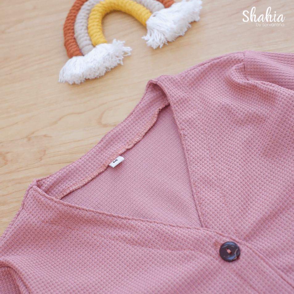 LANGSUNG ATC.. SHAHIA - Waffle Cardigan Anak