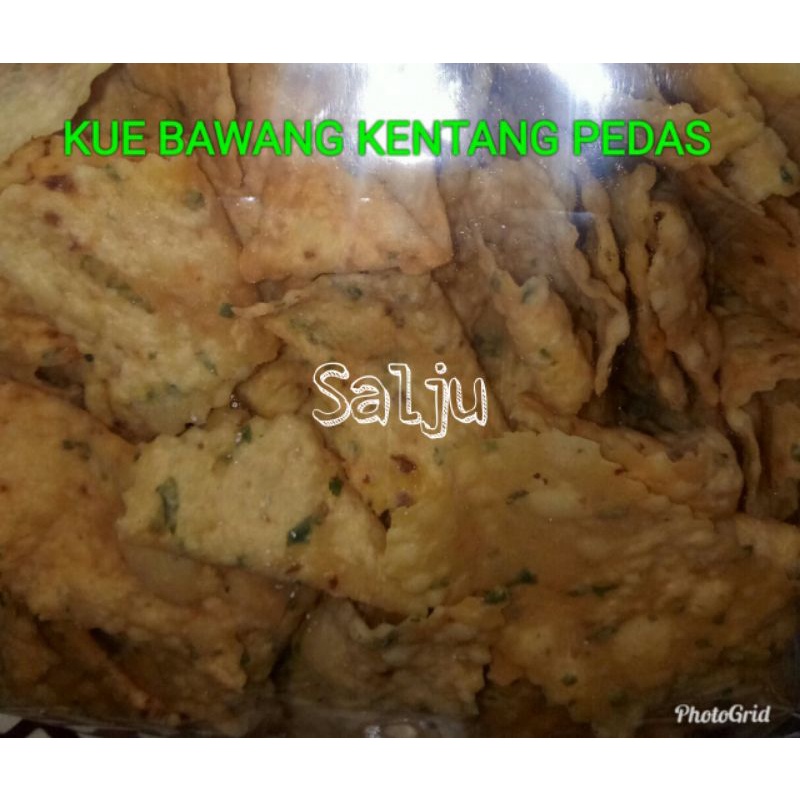 

Kue Bawang Kentang Pedas