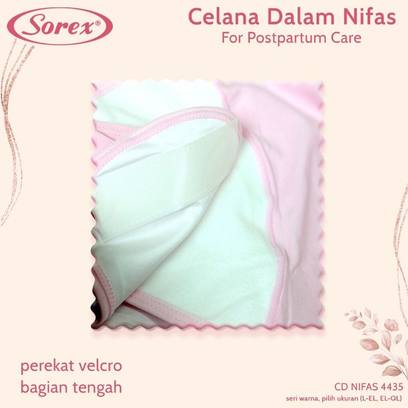 Sorex CD Nifas Sorex 4435 Celana Dalam Nifas /CD Setelah melahirkan