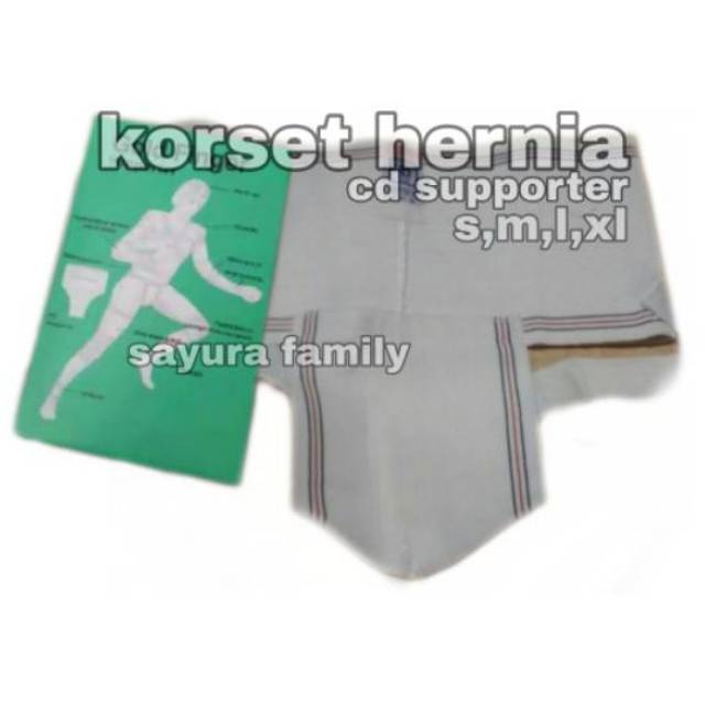 KORSET SUPPORTER/CELANA DALAM PRIA/CD HERNIA
