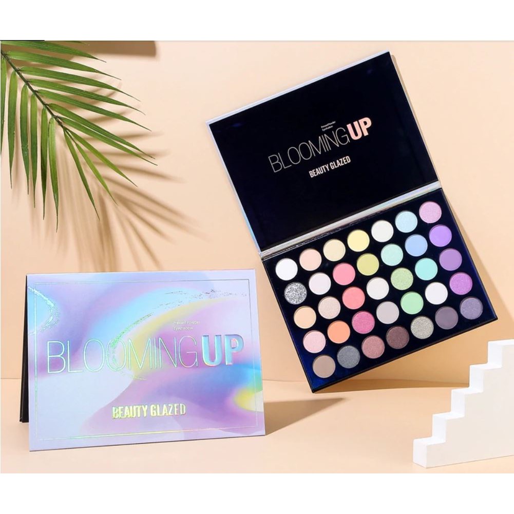 (READY &amp; ORI) CLEARANCE SALE Beauty Glazed Blooming Up Eyeshadow Pallete - B77 B 77