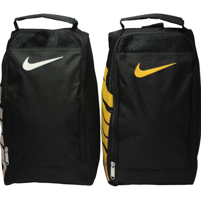 BISA BAYAR DITEMPAT Tas Sepatu Olahraga Nike Futsal, Basket, Volly, Bola, Running Gym - Putih HEMAT