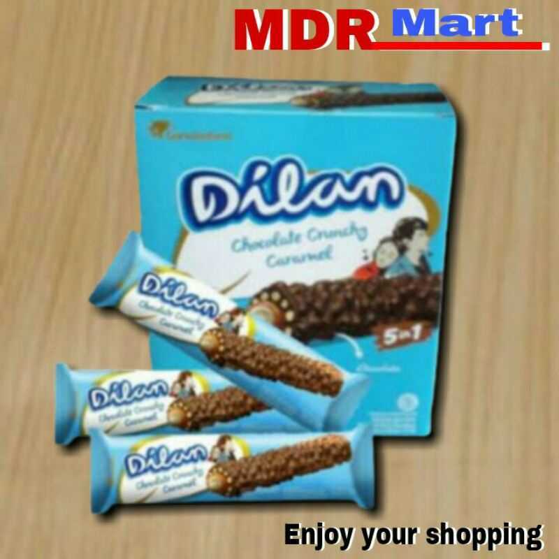 

DILAN Wafer coklat 1 pack isi 12 pcs @24gr