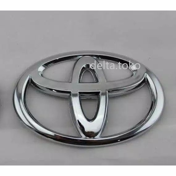 Logo/Emblim Variasi Toyota Chrome AGYA Depan dan belakang