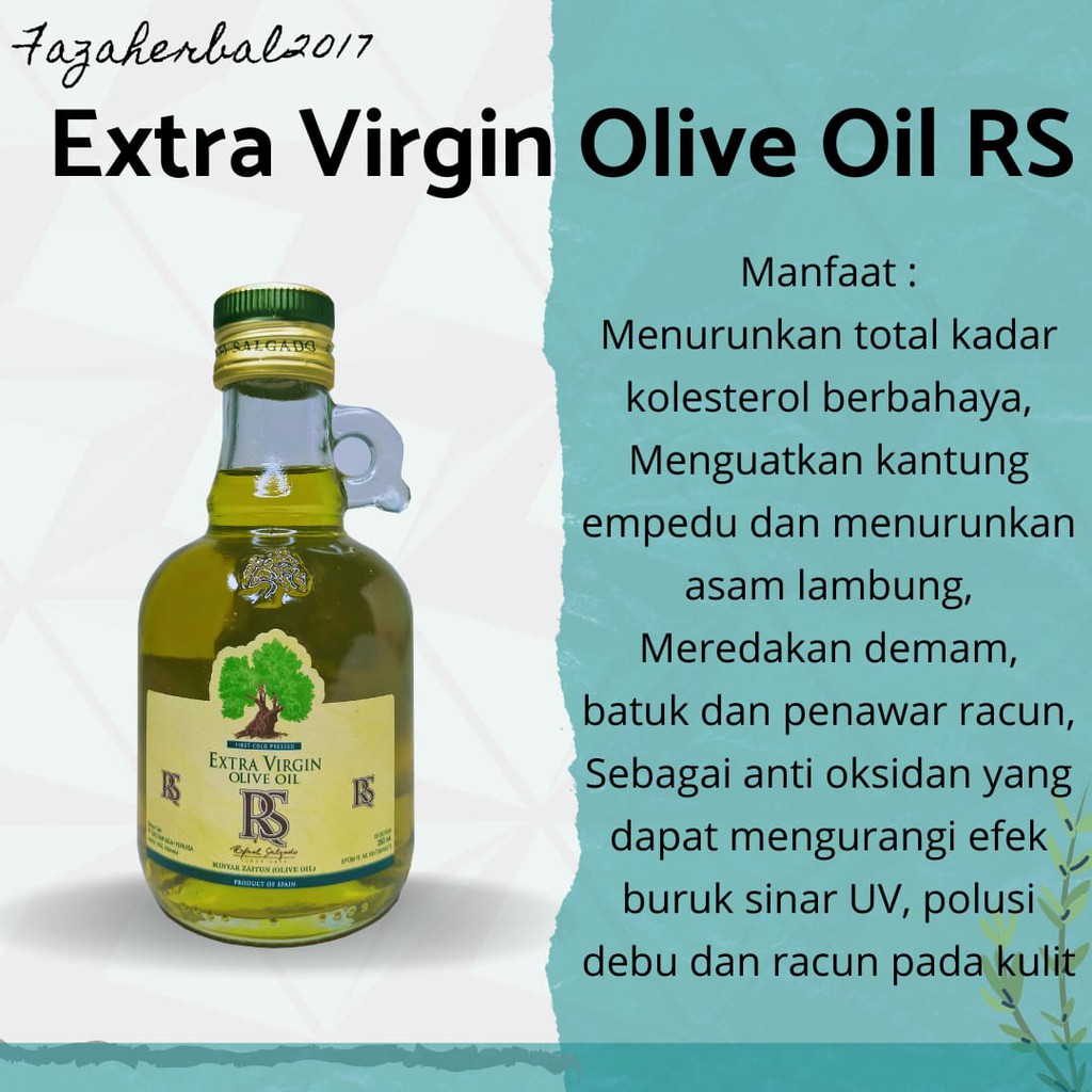 Minyak Zaitun RS Extra Virgin 250 ml Orii Spanyol