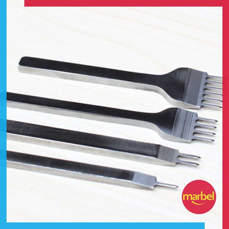 

Pembolong Kulit Dengan 1+2+4+6 Prong Alat Kerajinan Leathercraft