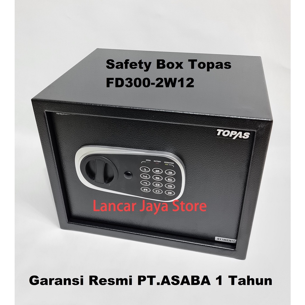 Safety Box/Safe Deposit Box/Cash Box/Brankas Digital Topas FD300