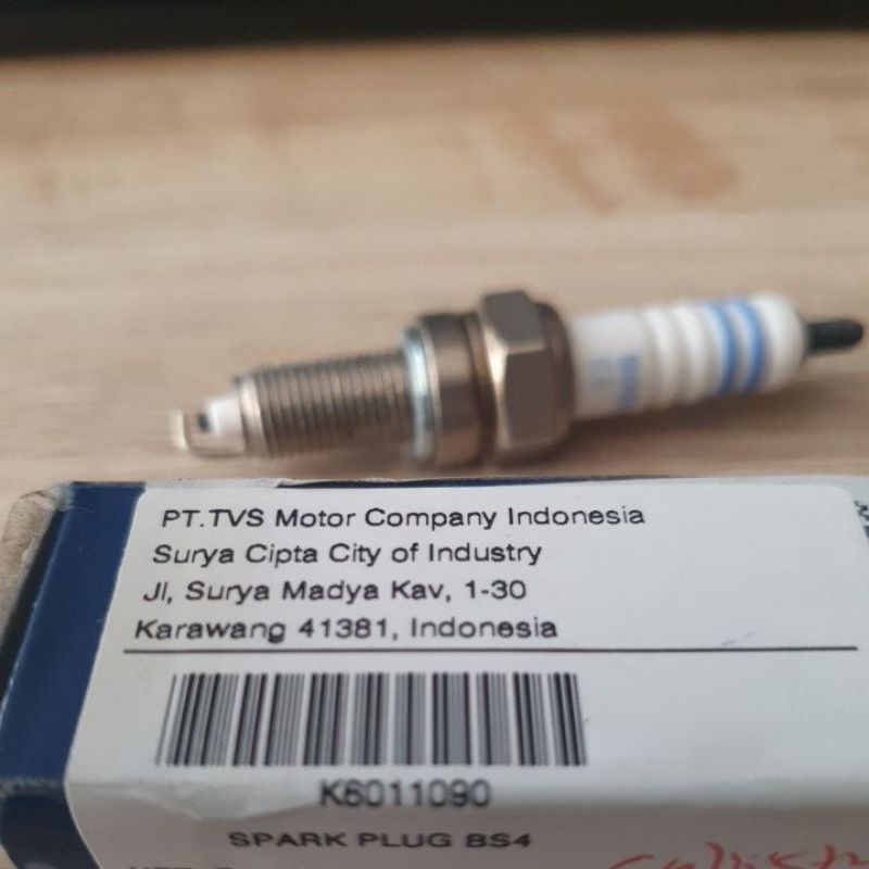 Busi Callisto TVS. Spark Plug