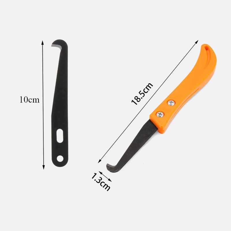 Alat Pembersih Celah Lantai Tile Hook Knife Cleaning Tool Material Plastik Baja Multifungsi Pembersih Kerak Berkualitas