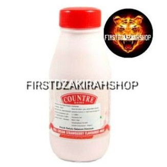 

countre dairy full cream strawbery milk 500ml