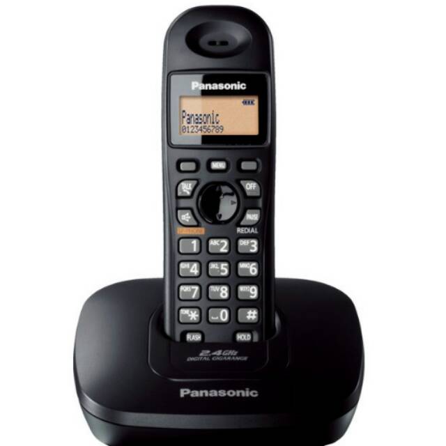 PANASONIC KX-TG3611BX - Telepon Wireless / Telephone Cordlless #Best Product High Quality  #ORIGINAL