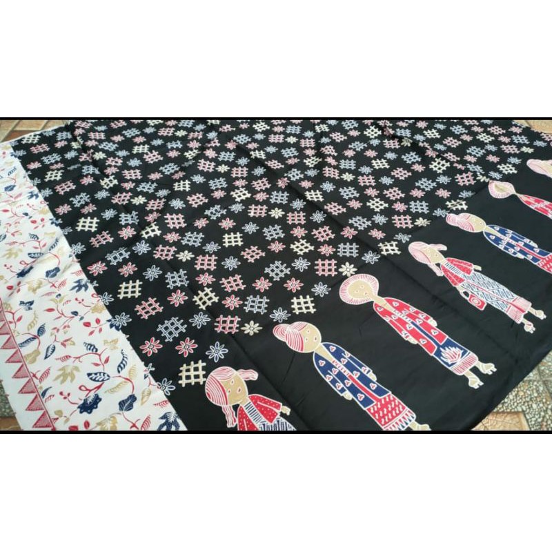 Jual Kain Batik Katun Motif Tejo Kembang Shopee Indonesia 